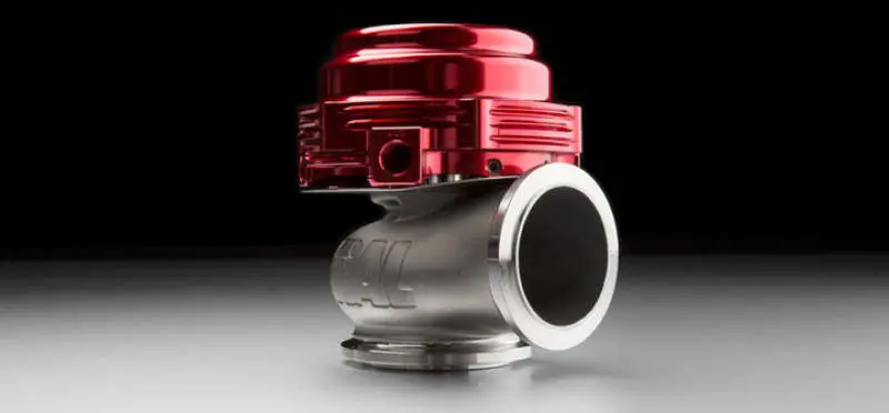 TIAL TLS002951 Sport MVR Wastegate 44mm (All Springs) W/Clamps - Red