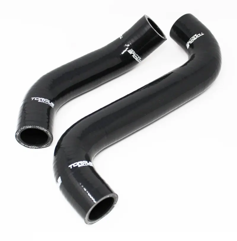 Torque Solution TQSTS-SU-466BK 02-07 Subaru WRX / 04-07 STI Silicone Radiator Hose Kit - Black