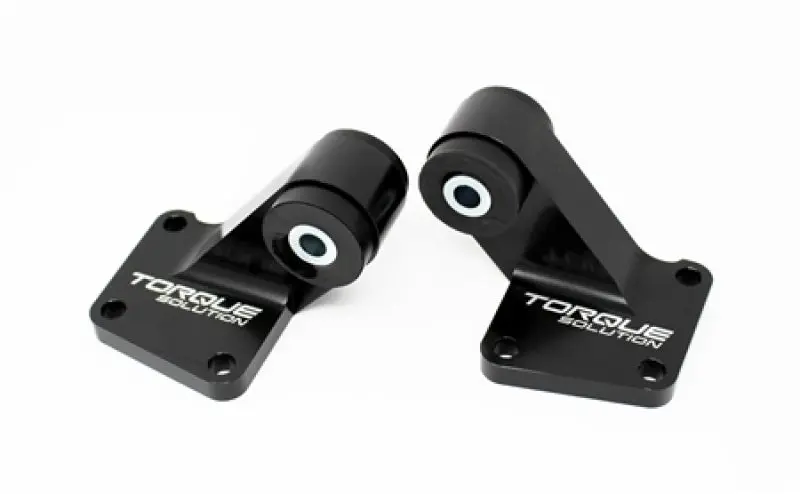 Torque Solution TQSTS-EV-196 03-06 Mitsubishi EVO VII-IX Billet Rear Differential Mounts - Black