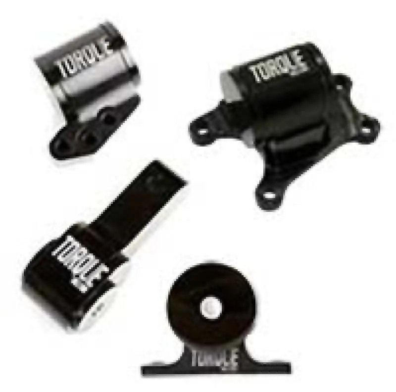 Torque Solution TQSTS-EV-1236 Billet Aluminum 4 Piece Engine Mount Kit: Mitsubishi Evolution VII-IX 2001-2006