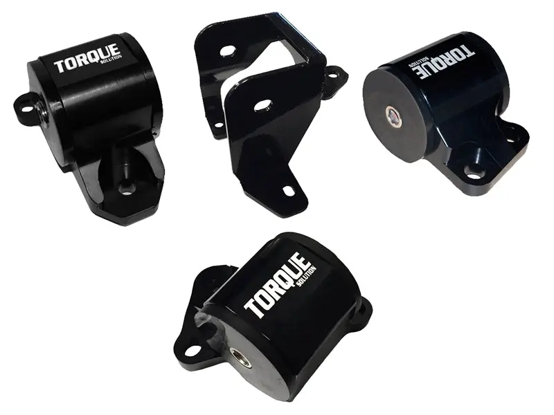 Torque Solution TQSTS-HA-EK2 Billet Aluminum Mount Kit (2 Bolt): 96-00 Honda Civic EK B/D-Series