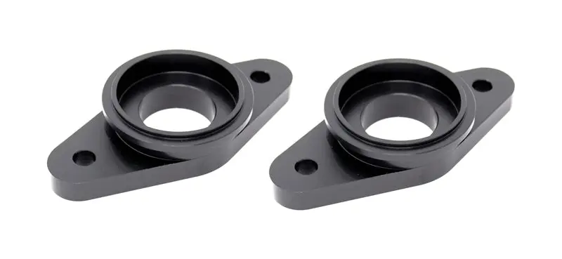 Torque Solution TQSTS-GTR-TIAL-BK Billet Stock To Tial Blowoff Valve Adapter (Black): Nissan GTR R35 ALL