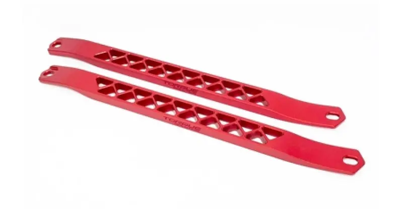 Torque Solution TQSTS-GR-642R Billet Strut Cross Braces (Red) Toyota GR Supra MKV A90 / A91