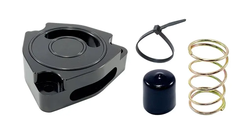 Torque Solution TQSTS-SP2-KFBK Blow Off BOV Sound Plate (Black) 14+ Kia Forte Koup Turbo