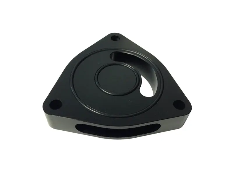 Torque Solution TQSTS-GEN-002B-6 Blow Off BOV Sound Plate (Black) 16+ Honda Civic 1.5T