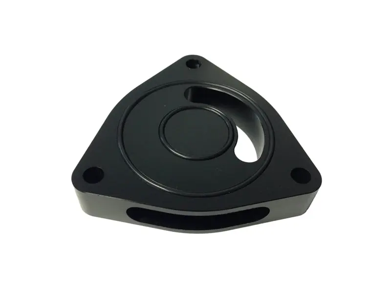 Torque Solution TQSTS-GEN-002B Blow Off BOV Sound Plate (Black): Hyundai Genesis Coupe 2.0T ALL