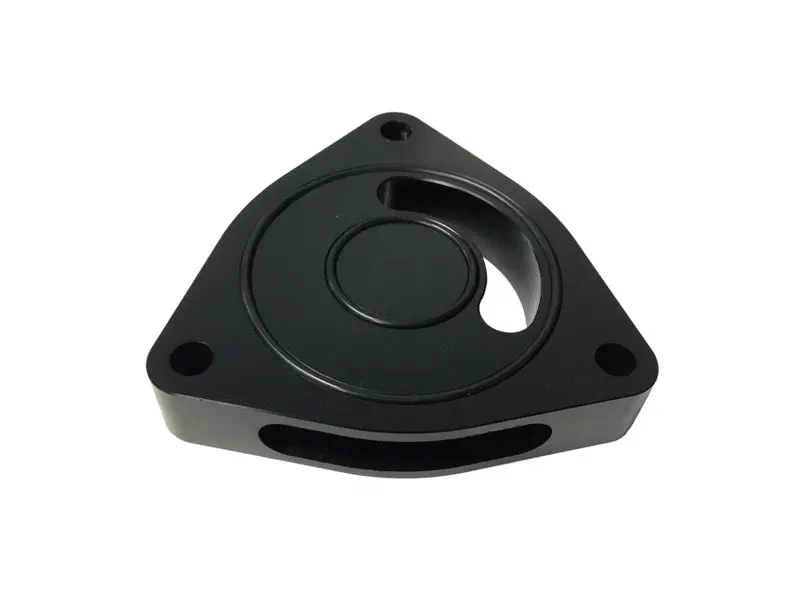 Torque Solution TQSTS-GEN-002B-2 Blow Off BOV Sound Plate (Black): Kia Optima 2.0T