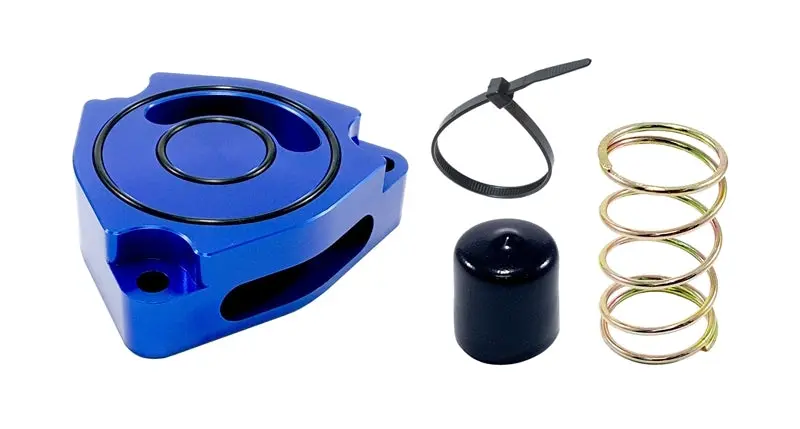 Torque Solution TQSTS-SP2-HVBU Blow Off BOV Sound Plate (Blue) 11+ Hyundai Veloster Turbo