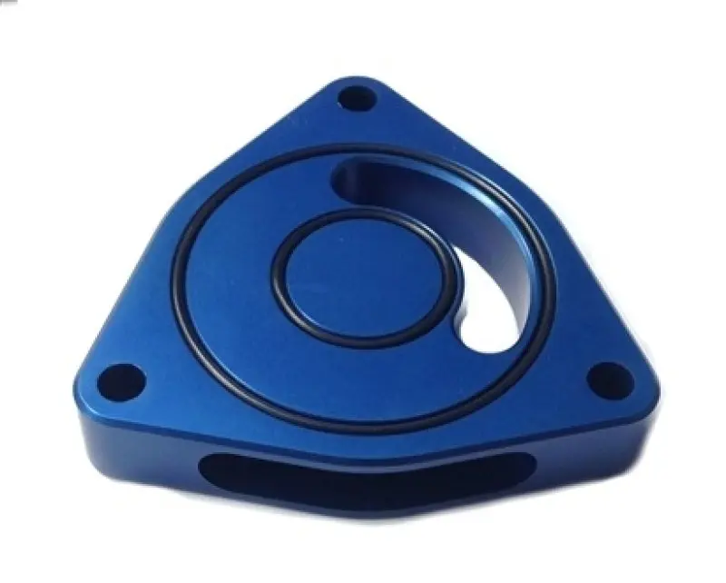 Torque Solution TQSTS-GEN-002BU-6 Blow Off BOV Sound Plate (Blue) 16+ Honda Civic 1.5T