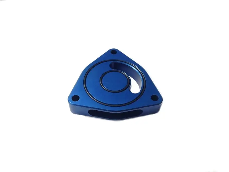 Torque Solution TQSTS-GEN-002BU Blow Off BOV Sound Plate (Blue): Hyundai Genesis Coupe 2.0T ALL