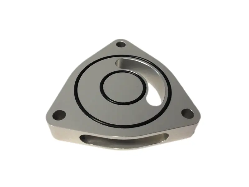 Torque Solution TQSTS-GEN-002S-6 Blow Off BOV Sound Plate (Silver) - 2016+ Honda Civic 1.5T