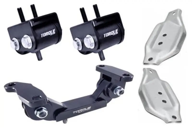 Torque Solution TQSTS-SU-250.2-PL Engine/Transmission Mount Kit W/ OEM Mount Plates: 02-14 Subaru WRX / 04+ STI №1