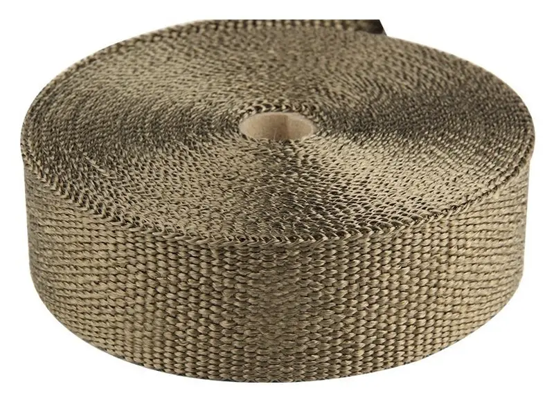 Torque Solution TQSTS-EW-1X50L Exhaust Wrap Universal 1inx50ft - Volcanic Rock