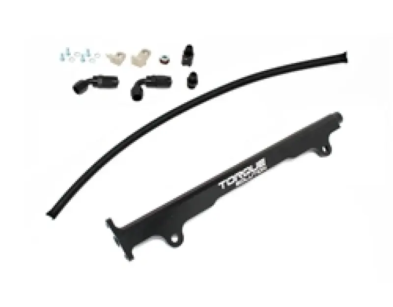 Torque Solution TQSTS-EV-485BK Mitsubishi Evo X Billet Aluminum Fuel Rail - Black