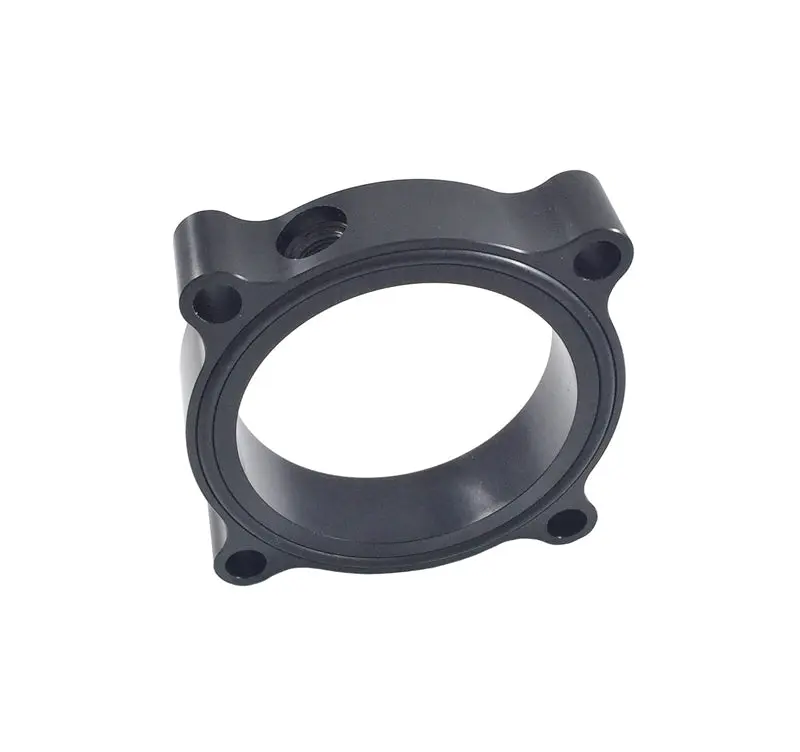 Torque Solution TQSTS-TBS-030B Throttle Body Spacer (Black): Audi / Volkswagen 2.0T FSI SI