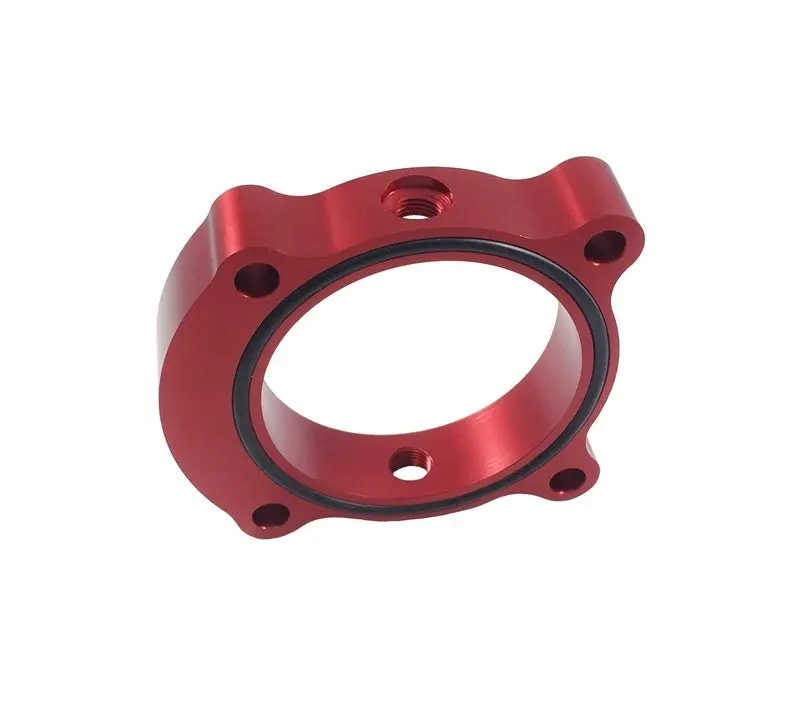 Torque Solution TQSTS-TBS-029R Throttle Body Spacer (Red): 13+ Hyundai Genesis 2.0T