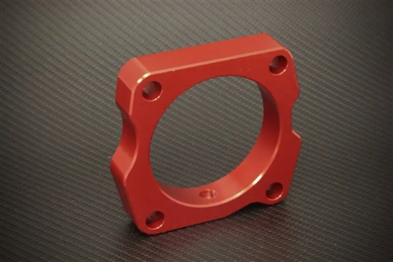 Torque Solution TQSTS-TBS-003R-1 Throttle Body Spacer (Red): Acura TL 2004-2007