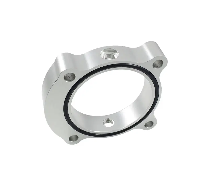 Torque Solution TQSTS-TBS-029 Throttle Body Spacer (Silver): 2013+ Hyundai Genesis Coupe 2.0T