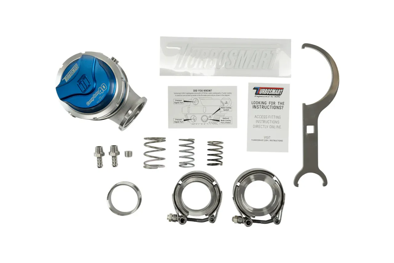 #6 Turbosmart TS-0552-1011 Вестгейт GenV CompGate40 14psi Синій #6 Turbosmart TS-0552-1011 Вестгейт GenV CompGate40 14psi Синій