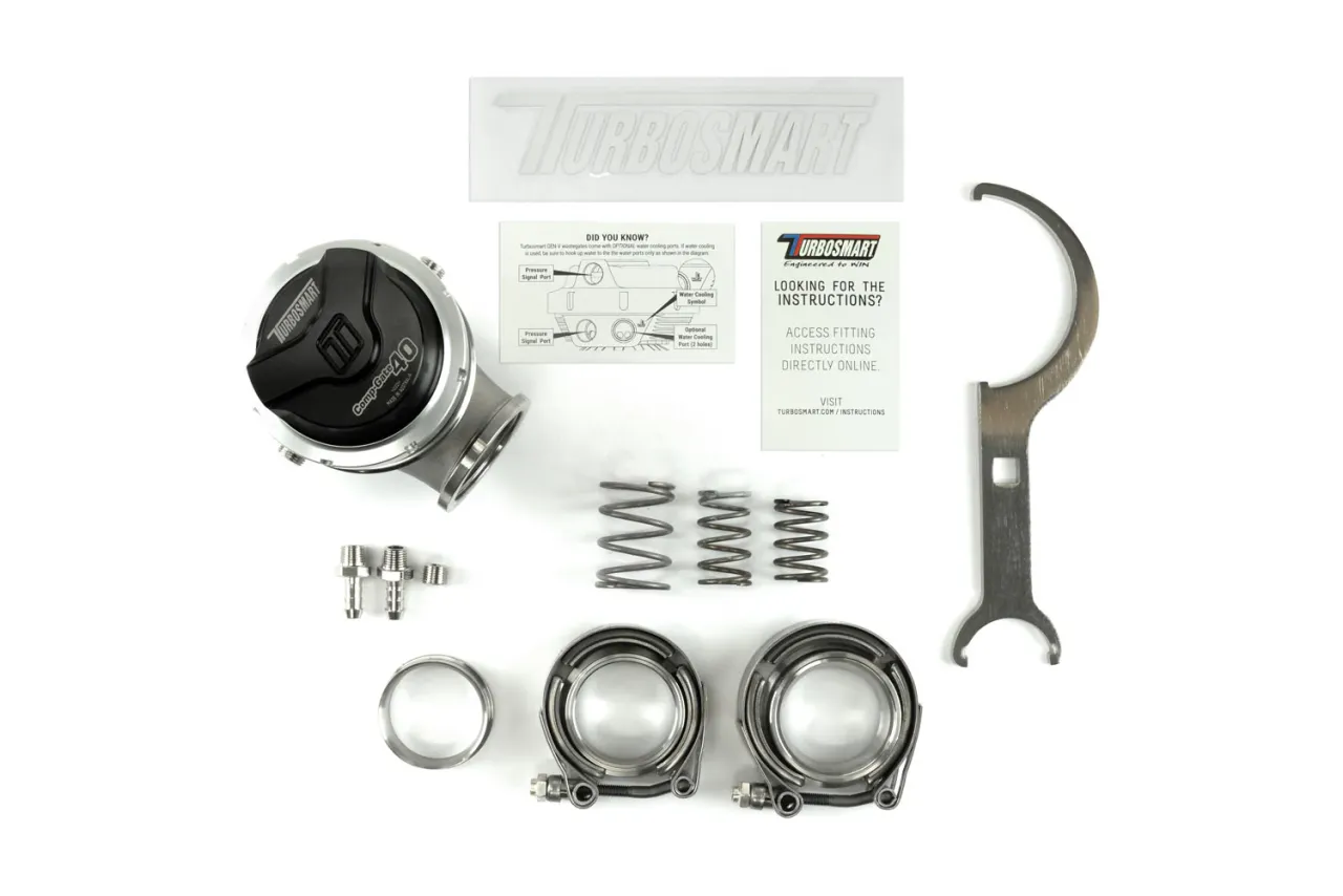 #5 Turbosmart TS-0552-1012 Вестгейт GenV CompGate40 14psi Чорний #5 Turbosmart TS-0552-1012 Вестгейт GenV CompGate40 14psi Чорний