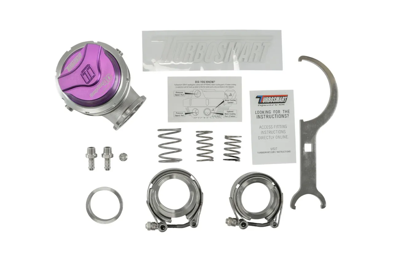 #6 Turbosmart TS-0552-1013 Вестгейт GenV CompGate40 14psi Фіолетовий #6 Turbosmart TS-0552-1013 Вестгейт GenV CompGate40 14psi Фіолетовий