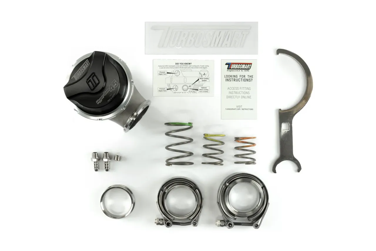 #5 Turbosmart TS-0553-1012 Вестгейт GenV HyperGate45 14psi Чорний #5 Turbosmart TS-0553-1012 Вестгейт GenV HyperGate45 14psi Чорний