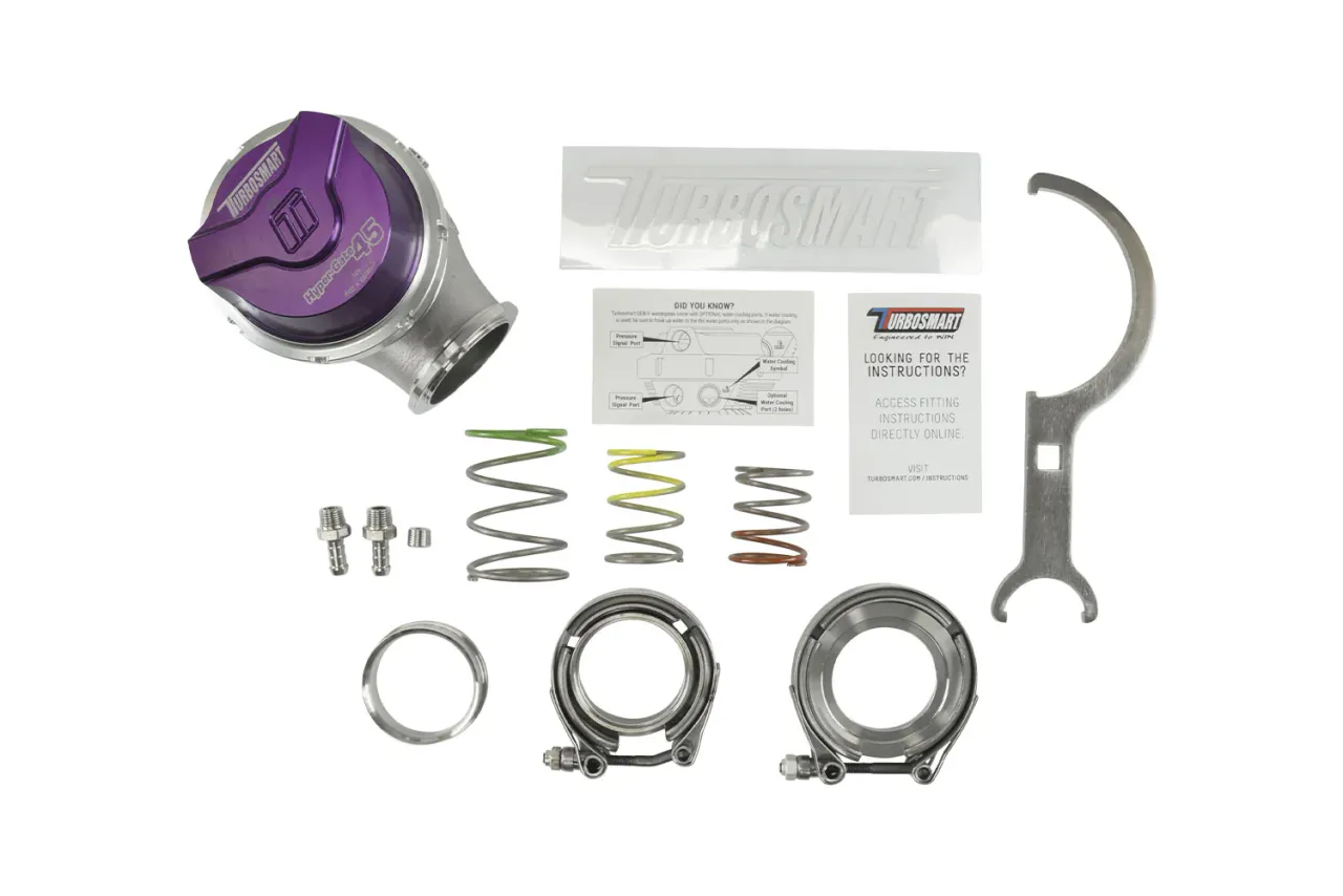 #6 Turbosmart TS-0553-1013 Вестгейт GenV HyperGate45 14psi Фіолетовий #6 Turbosmart TS-0553-1013 Вестгейт GenV HyperGate45 14psi Фіолетовий