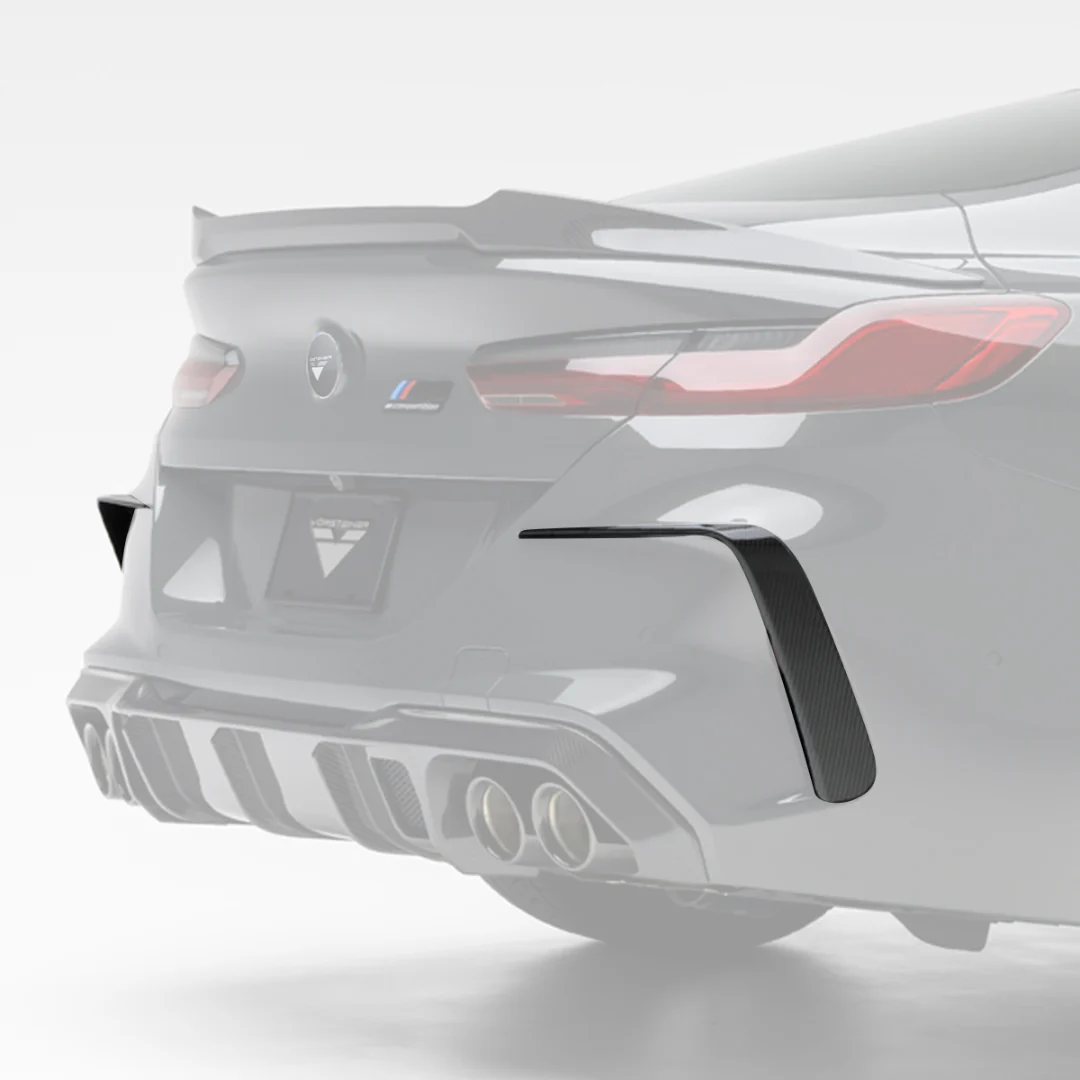 Vorsteiner BMV8025 BMW F9X M8 VRS AERO 2 PC EYE BROWS ON REAR BUMPER №2