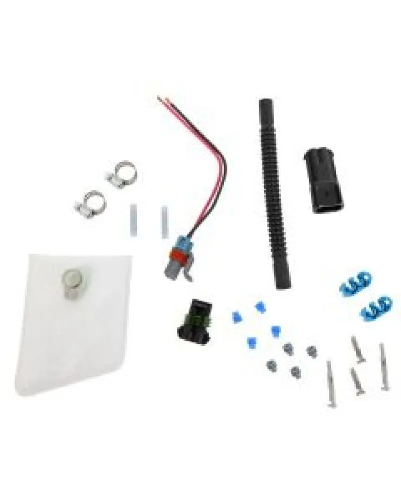 WALBRO WAL 400-1168 Universal Installation Kit: Fuel Filter/Wiring Harness/Fuel Line For F90000267 E85 Pump №1