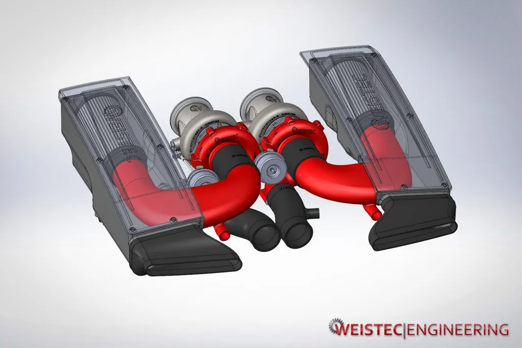 Weistec Engineering 01-177-01762-2 Впускная система Carbon Fiber Airboxes, M177 GLC63 AMG (X253/C253), C63 AMG (A205/C205/S205/W205) №10