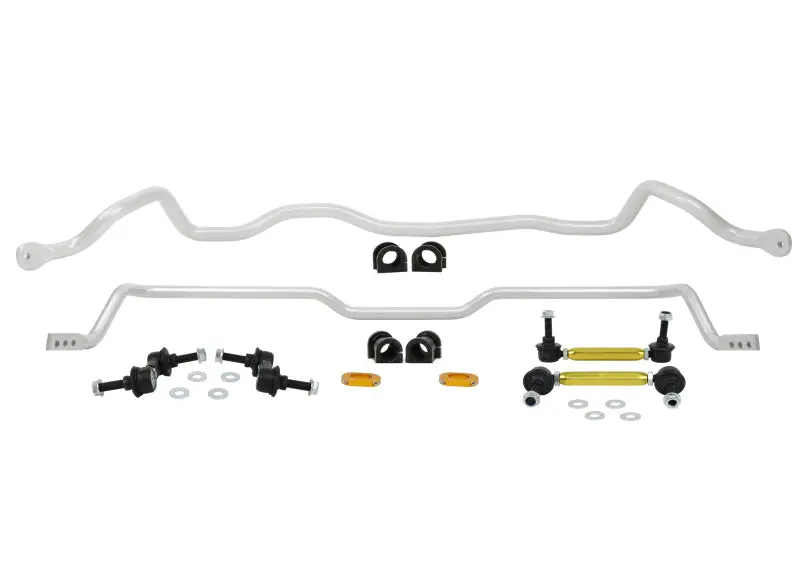 Whiteline WHLBMK009 03-06 Mitsubishi Lancer EVO / 05-06 EVO MR/RS Front & Rear Sway Bar Kit W/24mm Rear №4