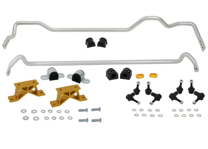 Whiteline WHLBSK009M 04-06 Subaru Impreza STI USDM Front & Rear Sway Bar Kit 24mm W/Mounts №3