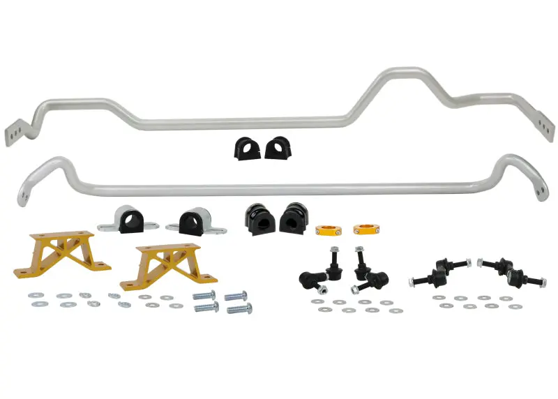 Whiteline WHLBSK009M 04-06 Subaru Impreza STI USDM Front & Rear Sway Bar Kit 24mm W/Mounts №4