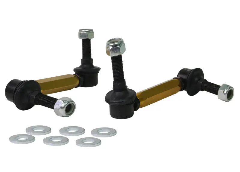 Whiteline WHLKLC220 06-09 Toyota FJ Cruiser GSJ10 / 09+ GSJ15 Front Adjustable Heavy Duty Sway Bar Link Kit