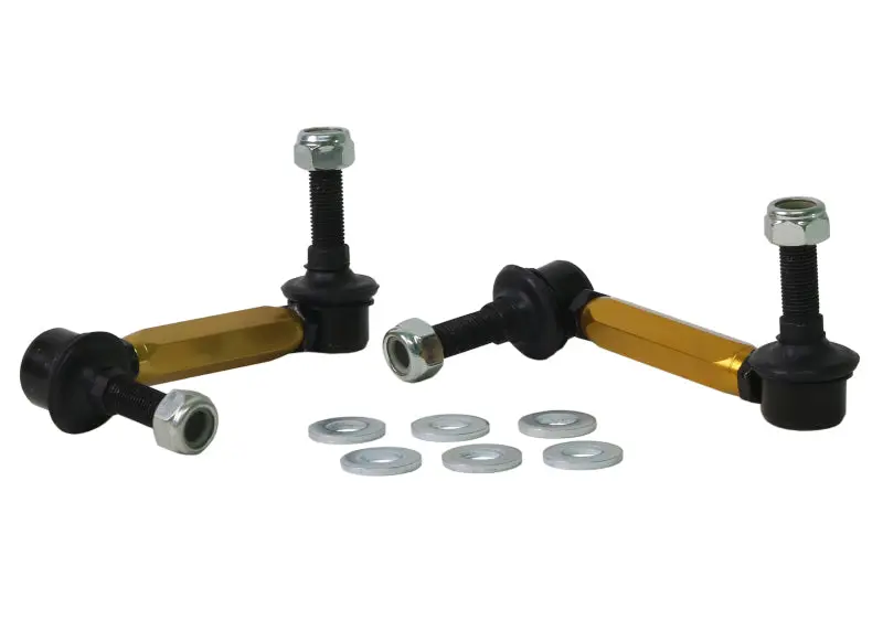 Whiteline WHLKLC220 06-09 Toyota FJ Cruiser GSJ10 / 09+ GSJ15 Front Adjustable Heavy Duty Sway Bar Link Kit №3