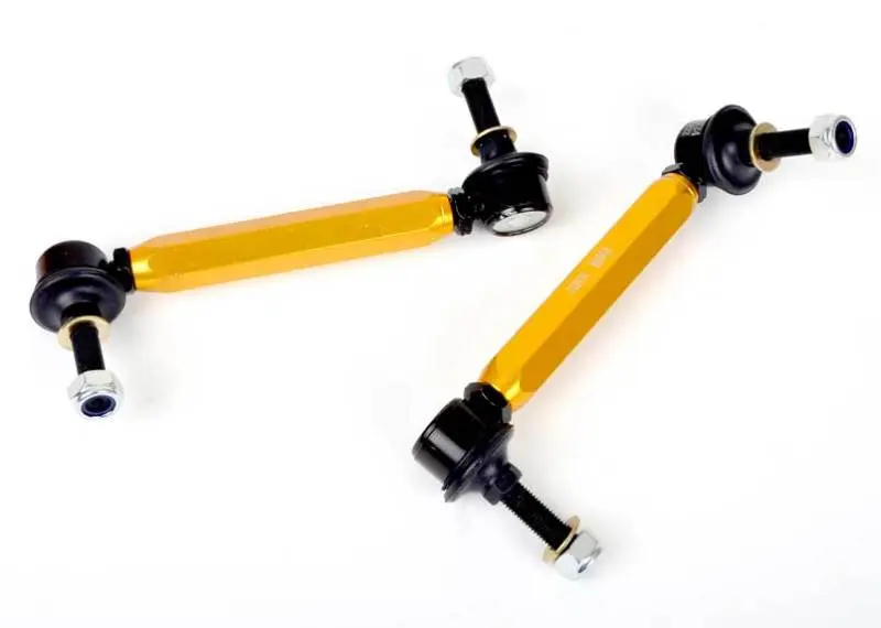 Whiteline WHLKLC173 07+ Nissan Skyline R35 GT-R Rear Swaybar Link Kit H/Duty-Adjustable Steel Ball №5