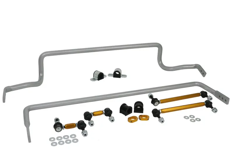 Whiteline WHLBMK007 08-17 Mitsubishi Lancer Front & Rear Sway Bar Kit