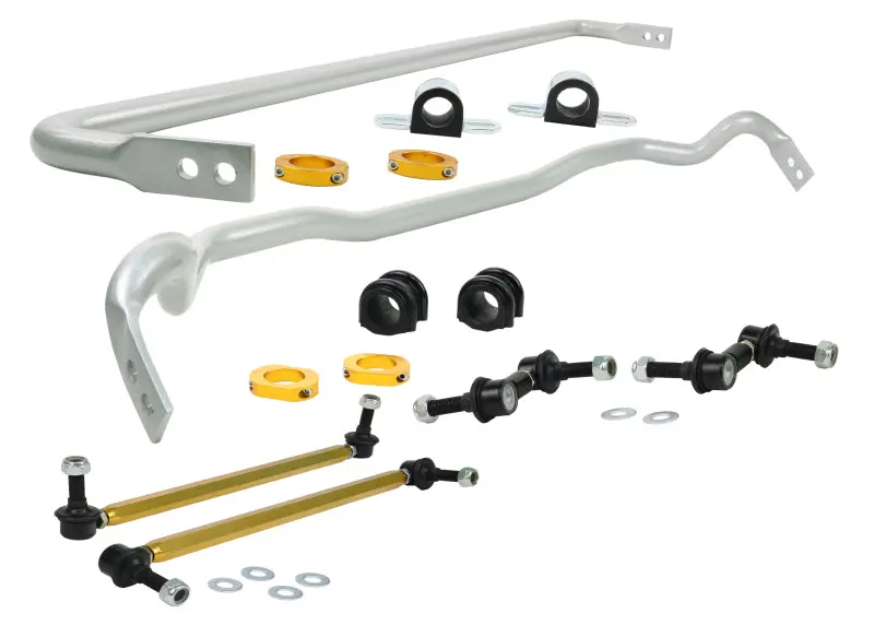 Whiteline WHLBHK016M 10-14 Hyundai Genesis Coupe 2.0T / 2.0T Premium Front & Rear Sway Bar Kit