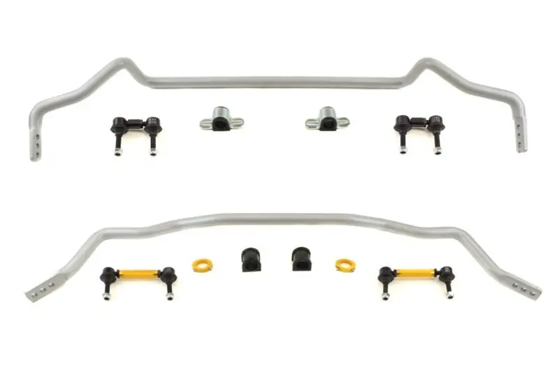 Whiteline WHLBMK010 10-15 Mitsubishi Lancer EVO (MR/GSR) / 2015 EVO Final Edition Front & Rear Sway Bar Kit