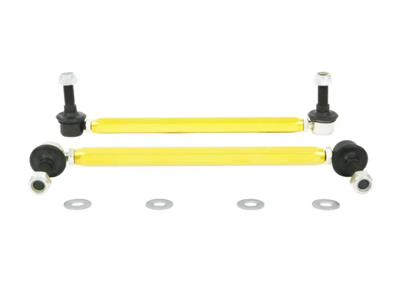 Whiteline WHLKLC180-295 18-19 Kia Stinger Front Sway Bar Link Assembly Heavy Duty Adjustable Steel Ball №5