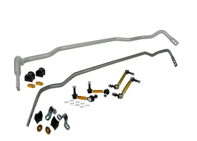 Whiteline WHLBKK001 18-19 Kia Stinger (Incl. GT/GT1/GT2/Premium) Front & Rear Swaybar Kit W/Endlinks