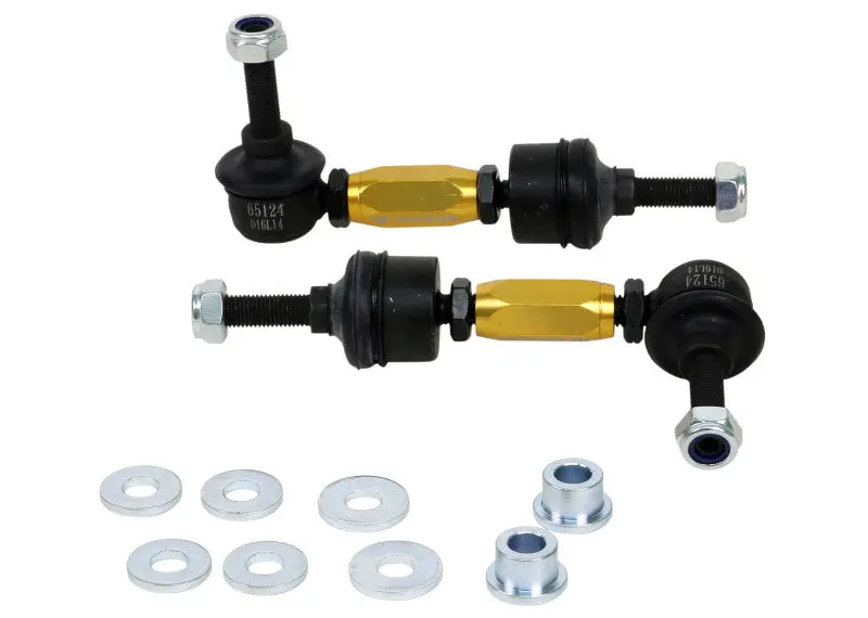 Whiteline WHLKLC195 2012+ Ford Focus ST Rear Adjustable Heavy Duty Sway Bar Link Kit №3