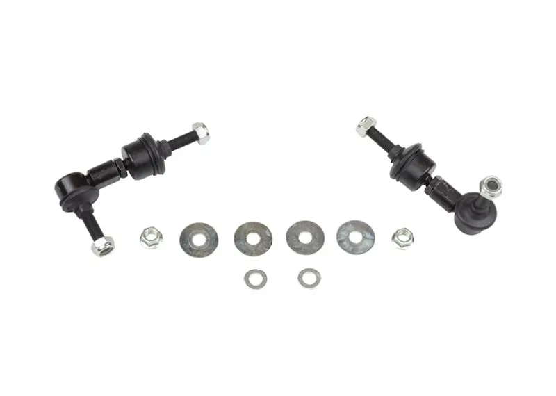 Whiteline WHLKLC157 5/05+ Ford Focus / 04+ Mazda 3 BK Rear Swaybar Link Kit H/Duty Adj Steel Ball