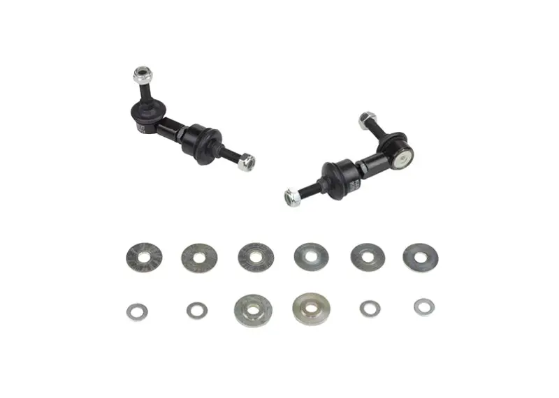 Whiteline WHLKLC107 89-98 Nissan 240SX S13 & S14 Front Swaybar Link Kit-Adjustable Ball End Links