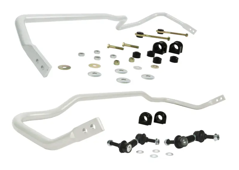 Whiteline WHLBNK009 90-93 Nissan Skyline R32 GTR GTS-4 AWD Front And Rear Swaybar Assembly Kit