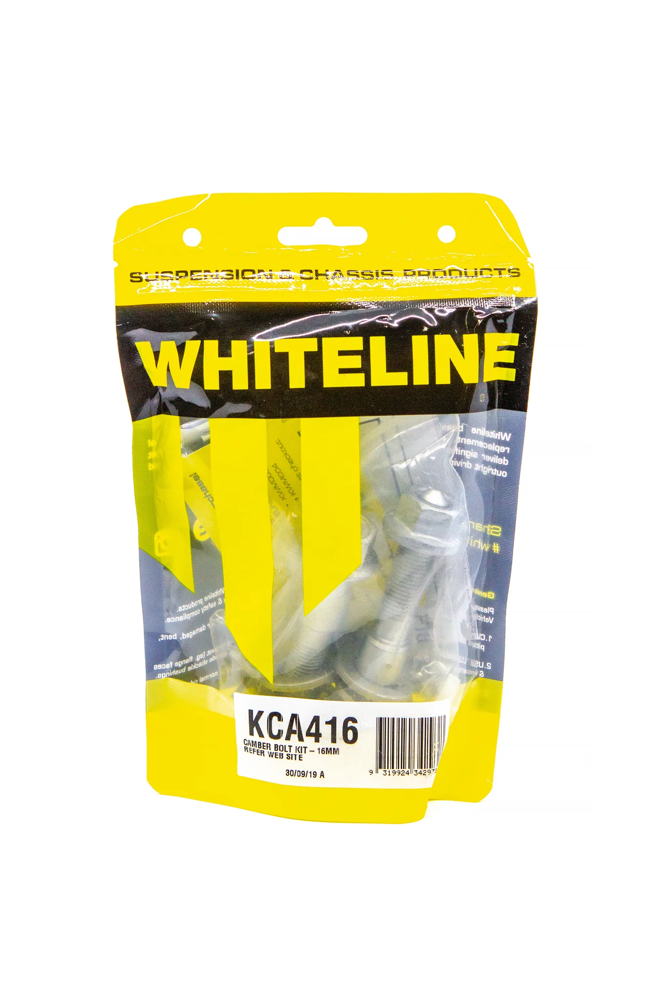 WHITELINE KCA416 Болти для регулювання розвалу 16 мм (BRZ / GT86 / HONDA EP / DC5) №2