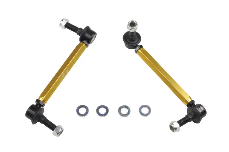 Whiteline WHLKLC180-195 Universal Sway Bar Link Assembly Heavy Duty Adjustable Ball/Ball Style