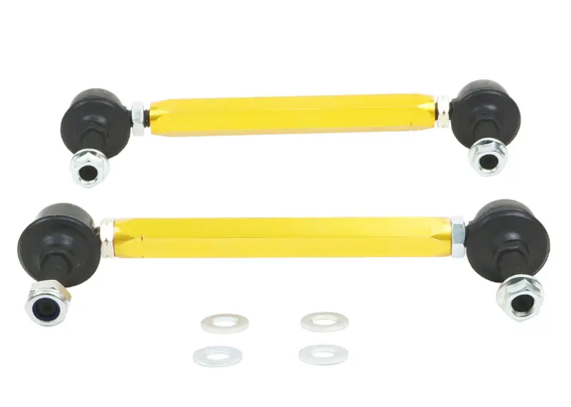 Whiteline WHLKLC140-195 Universal Swaybar Link Kit-Heavy Duty Adj Steel Ball W/ 10mm Ball/Ball №5