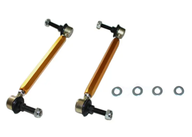 Whiteline WHLKLC140-235 Universal Swaybar Link Kit-Heavy Duty Adjustable 10mm Ball Joint