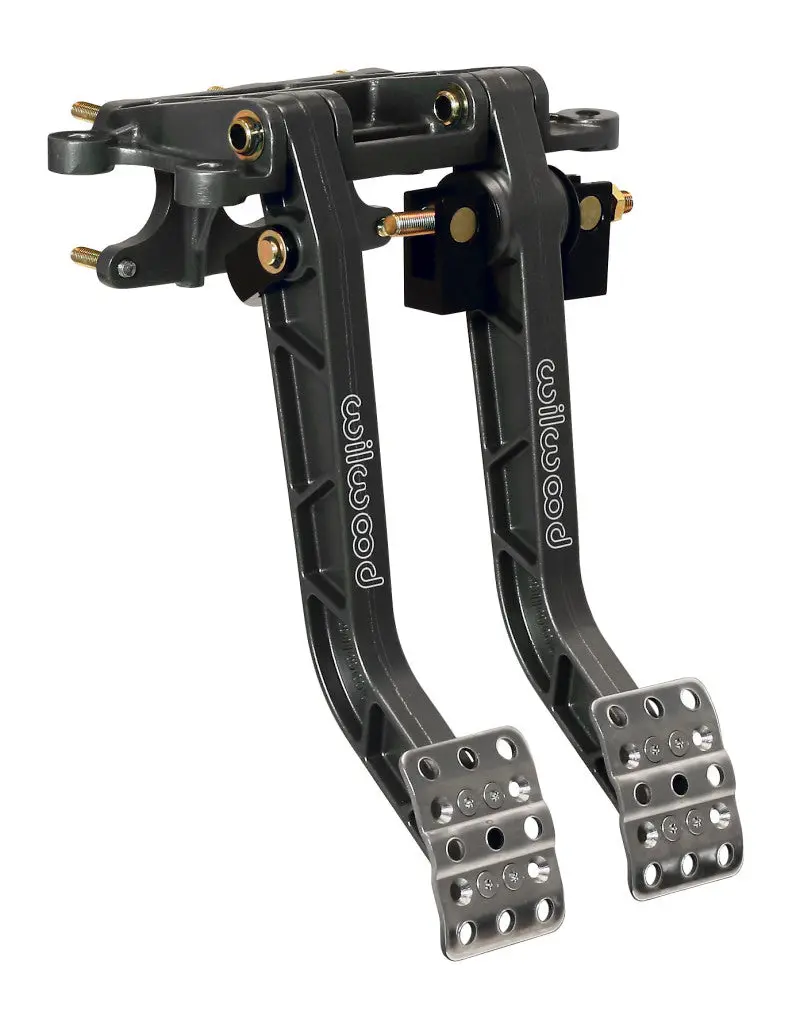 Wilwood WIL340-11295 Adjustable Dual Pedal - Brake / Clutch - Fwd. Swing Mount - 6.25:1